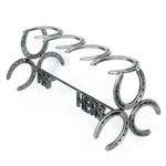 Handmade His and Hers Horseshoe Boot Rack - 2 pairs - The Heritage Forge