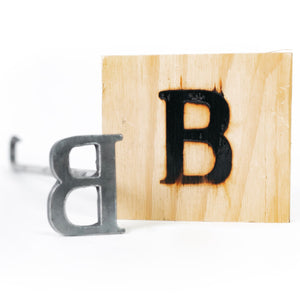 Greek Beta Branding Iron - 2.5" - BBQ Branding Iron - College - BBQ Branding Iron - College - BBQ, Crafts, Woodworking Projects - The Heritage Forge