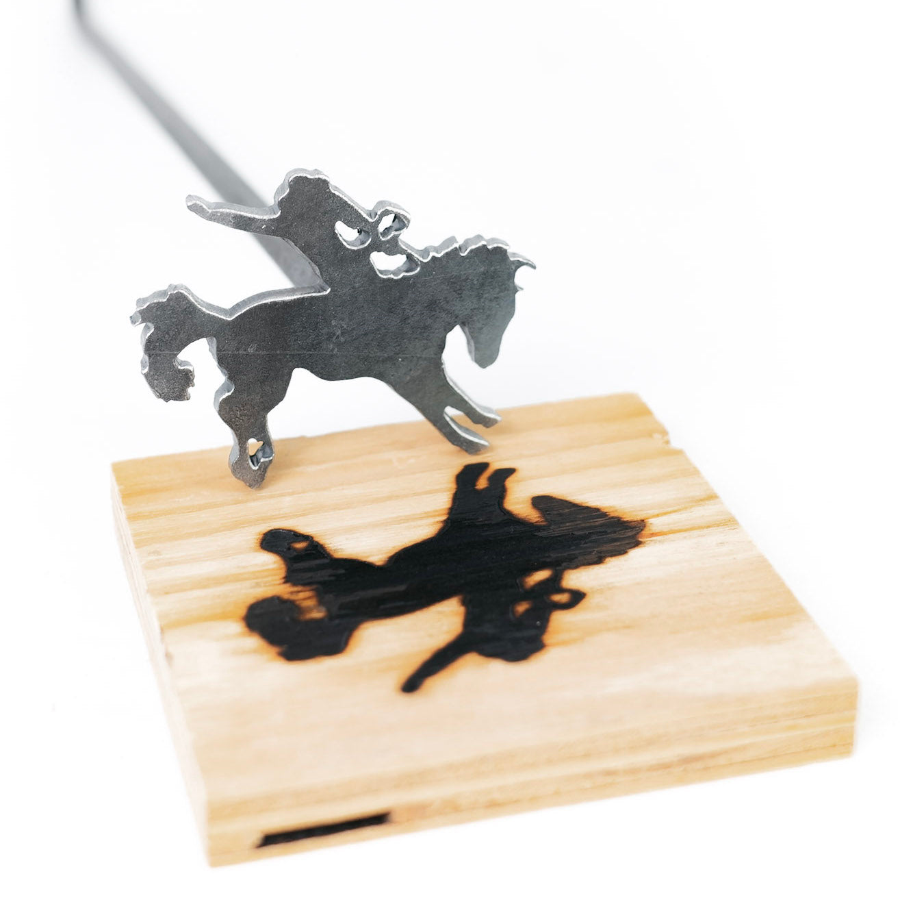 Bucking Bronco Brand - 3.5" - BBQ, Crafts, Woodworking Projects - The Heritage Forge