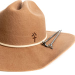 Mini 3/4" Branding Irons - Assorted Characters - For Branding Hats, Leather, Wood, Felt, Cowhide - 8" Straight Handles - The Heritage Forge