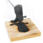 Cowboy Boot - 3.2" - BBQ, Crafts, Woodworking Projects - The Heritage Forge