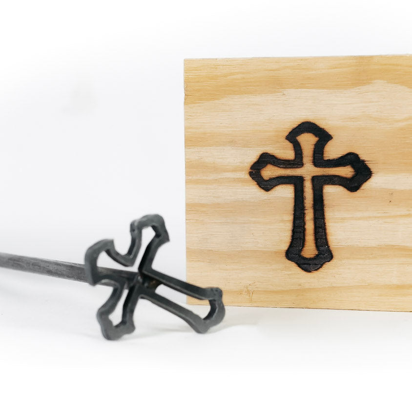 Cross Brand - 3" - BBQ, Crafts, Woodworking Projects - The Heritage Forge