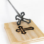 Cross Brand - 3" - BBQ, Crafts, Woodworking Projects - The Heritage Forge