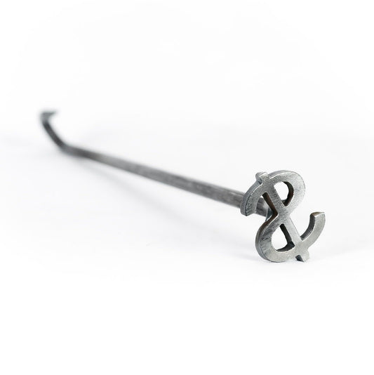 Dollar Sign Branding Iron - 2" tall - BBQ, Crafts, Woodworking Projects - The Heritage Forge