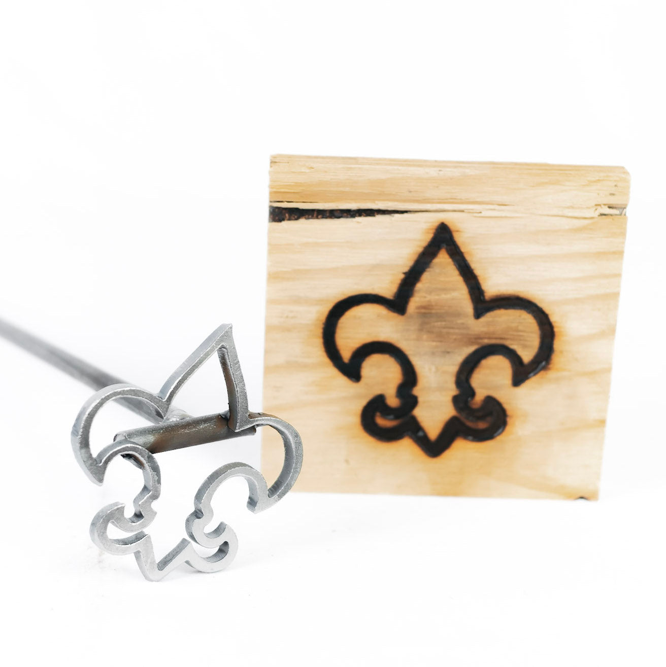 Fleur De Lis - 4" - BBQ, Crafts, Woodworking Projects - The Heritage Forge