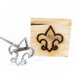 Fleur De Lis - 4" - BBQ, Crafts, Woodworking Projects - The Heritage Forge