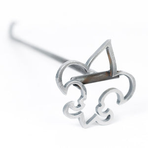 Fleur De Lis - 4" - BBQ, Crafts, Woodworking Projects - The Heritage Forge