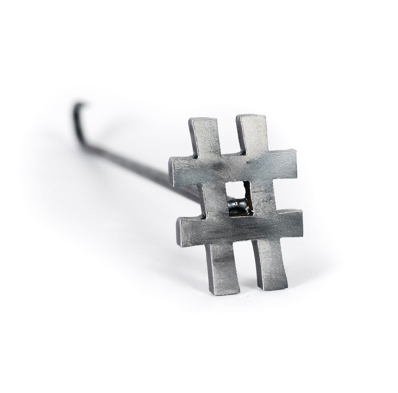 Hash Tag Branding Iron - # - 2" BBQ, Crafts, Woodworking Projects - The Heritage Forge