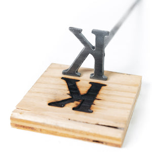 Greek Kappa Branding Iron - 2.5" - BBQ Branding Iron - College - BBQ Branding Iron - College - BBQ, Crafts, Woodworking Projects - The Heritage Forge