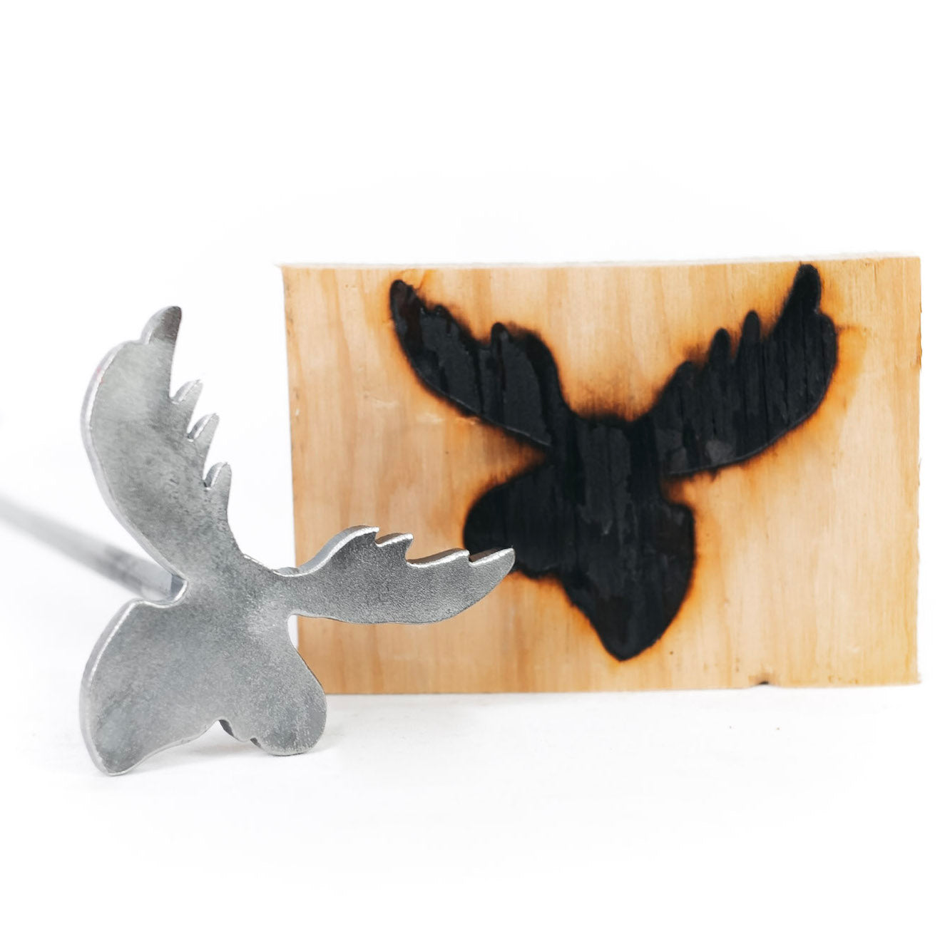 Moose Head Brand - 4" - BBQ, Crafts, Woodworking Projects - The Heritage Forge