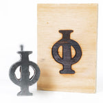 Greek Phi Branding Iron - 2.5" - BBQ Branding Iron - College - BBQ Branding Iron - College - BBQ, Crafts, Woodworking Projects - The Heritage Forge