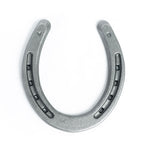 New Steel Horseshoes - Plain Shoe Size 0 -Sand Blasted Steel - The Heritage Forge