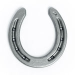 New Steel Horseshoes - RDM Size 000 - R1-F -Sand Blasted Steel - The Heritage Forge