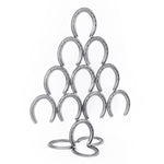 Rustic Horseshoe Christmas Tree - The Heritage Forge
