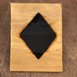Diamond Silhouette Brand - 5.5" - BBQ, Crafts, Woodworking Projects - The Heritage Forge