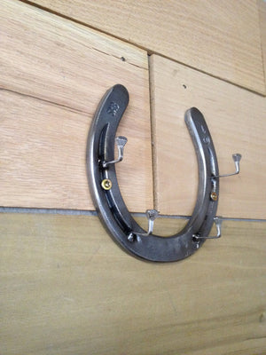 The Heritage Forge - Horseshoe and Horseshoe Nail Key Holder