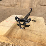 Iron Pine & Co Bull Branding Iron - 15" Hand-Forged Handle